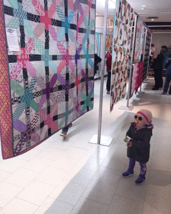 Coolest Kid at SMQG Quilt Show March 2016