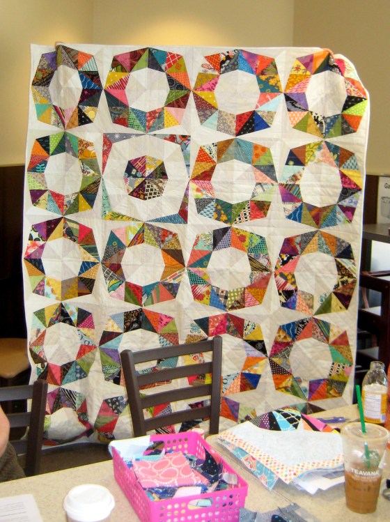 05-Kelly fractal quilt using all scraps