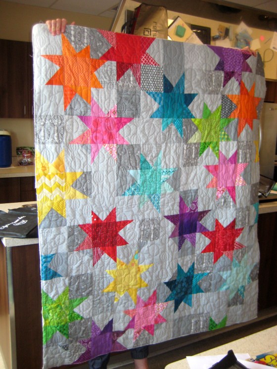 23-Show Tell new member AMy's first quilt
