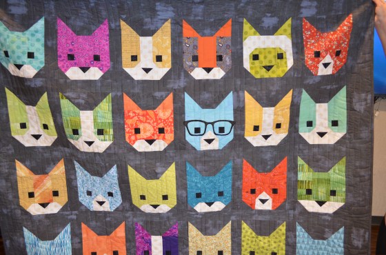 Edith cat quilt
