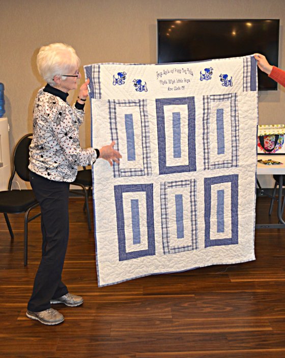 jeannette husband pj pants quilt